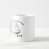お腹をさすってください、ゲイです。 コーヒーマグカップ (正面左)