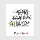 お腹をすかせたシール シール (シート)