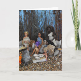 お腹をすかせたダイナー。 カード