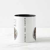 お腹をすかせて連れて行っ独身のたサブル マグカップ (中央)