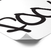 お腹を空かせて、愚かに過ごす。 ポスター (角)