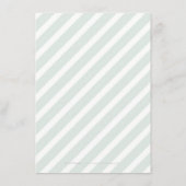 お色編集可能なモダンな結婚式の受付カード エンクロージャーカード (裏面)