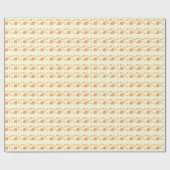 お花ありがとう ラッピングペーパー (フラット)