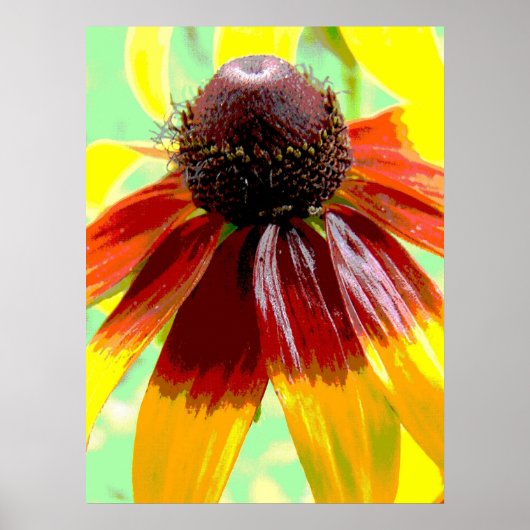 お花が咲く ポスター (正面)