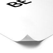 お花が歯科医に連れてくらおもしろいい ポスター (角)