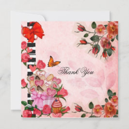 お花とケーキありがとう