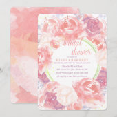 お花のささやき招待状 招待状 (正面/裏面)