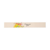 お花の庭園の特別なゲスト 招待状ベリーバンド (フラット)