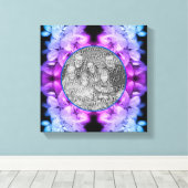 お花の色彩 ブルーム あなただけの写真を作ろう キャンバスプリント (インサイチュ (ウッドフロア))