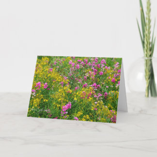 お花の願いフィールド カード