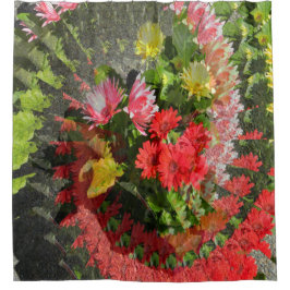 お花束..... シャワーカーテン