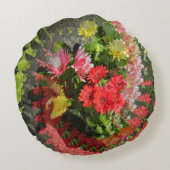 お花束..... ラウンドクッション (裏面)