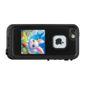 お花畑を跳ねるぴょんこちゃん💛 LifeProof iPhoneケース (裏面横)