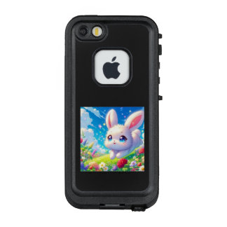 お花畑を跳ねるぴょんこちゃん💛 LifeProof FRÄ’ iPhone SE/5/5sケース