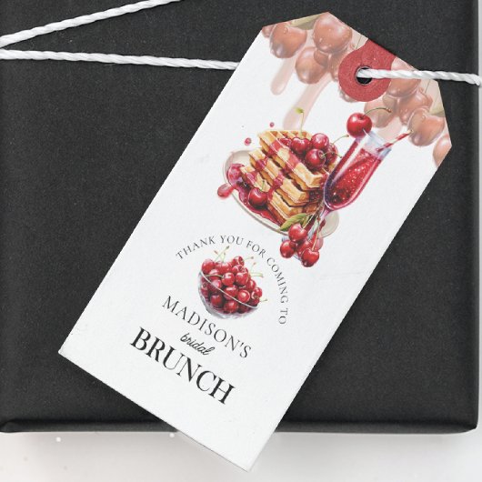 お花見のお祝い - カスタマイズ可能 ギフトタグ