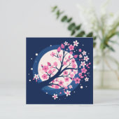 お花見の夜 招待状 (スタンド正面)