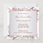 お花見オールオケージョン・パーティ 招待状 (裏面)