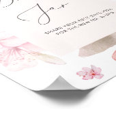 お花見デートのアイデア。デートジャーの結婚式ゲーム ポスター (角)