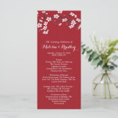 お花見式典プログラム プログラム (スタンド正面)