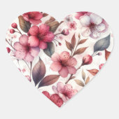 お花見 ハートシール (正面)