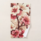 お花見 バスタオルセット (ハンドタオル)