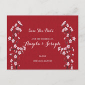 お花見  Save the Date カード (正面)