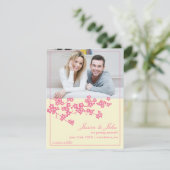 お花見 Save The Date フォト招待状 セーブザデート (スタンド正面)