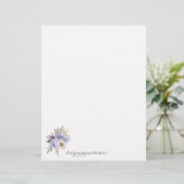 お花、夢に花を咲かせて！文房具 レターヘッド (スタンド正面)