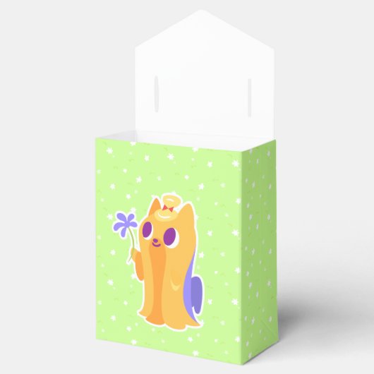 「お花」長髪かわいいヨークシャーテリア フェイバーボックス (オープン)