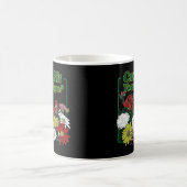 お花Tシャツを当ててもいい コーヒーマグカップ (中央)