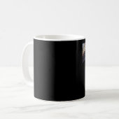 お茶いっぱいのコーヒーカップを見る？ コーヒーマグカップ (正面左)