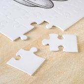 お茶おもしろいのマグカップのクリスマス ジグソーパズル (側面)