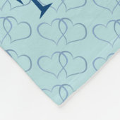 お茶おもしろいを飲むとキッチンマンに愛される フリースブランケット (角)