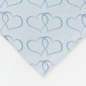 お茶おもしろいを飲むとキッチンマンに愛される フリースブランケット (角)