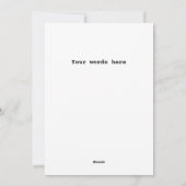 お茶おもしろい好きフラットヴァレンティスデイカード シーズンカード (裏面)