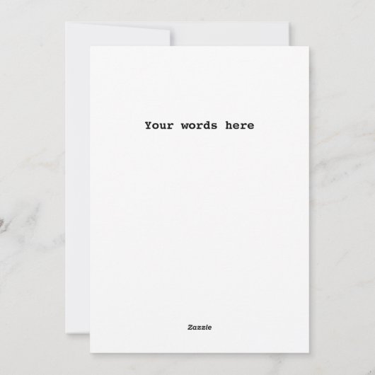 お茶おもしろい好きフラットヴァレンティスデイカード シーズンカード (裏面)