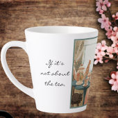 お茶お洒落好きのマグカップを笑う。 カフェラテマグ