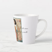 お茶お洒落好きのマグカップを笑う。 カフェラテマグ (右)