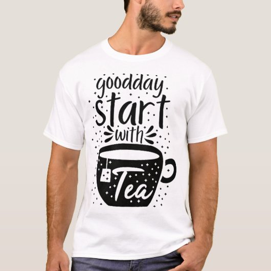 お茶から始まる Tシャツ (正面)