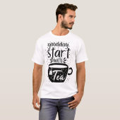 お茶から始まる Tシャツ (正面フル)
