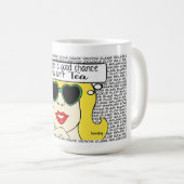 お茶か？ コーヒーマグカップ (正面右)