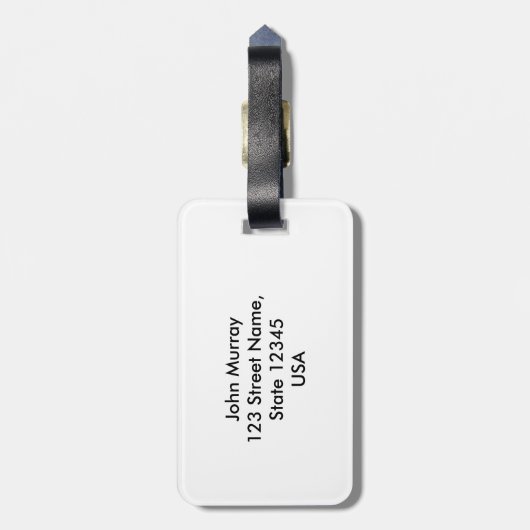 お茶がハッピースローガンを見つけるので、ヴィンテージカップバラ ラゲッジタグ (裏面縦)