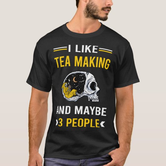 お茶づくり3名 Tシャツ (正面)