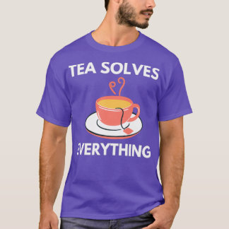 お茶で全てを解決55 Tシャツ