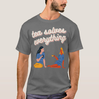お茶で全てを解決9 Tシャツ