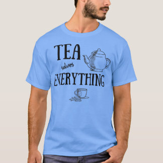 お茶で解決お茶の恋人の服アクセサリー Tシャツ