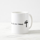 お茶とイエス・マグ コーヒーマグカップ (正面右)