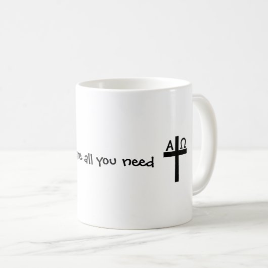 お茶とイエス・マグ コーヒーマグカップ (正面右)