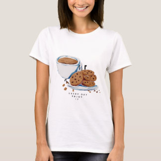 お茶とクッキーの至福楽しむ – 毎日 Tシャツ
