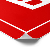 お茶とビシ食べーを飲む~英国のおもしろい ポスター (角)